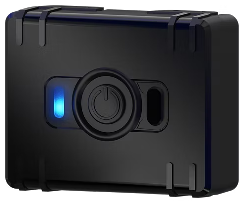 Personal portable tracker with a duress button